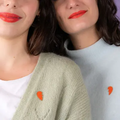 Set de pin's Coeur Coucou Suzette — photo 3