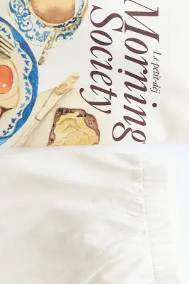 Pyjama imprimé - Crème/Morning Society — photo 4