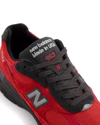 993 Made in USA Red Suede — photo 4