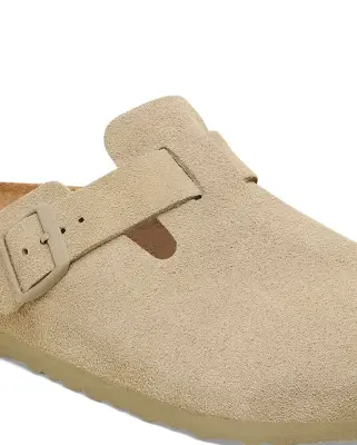 Boston Suede Leather Faded Khaki — photo 5