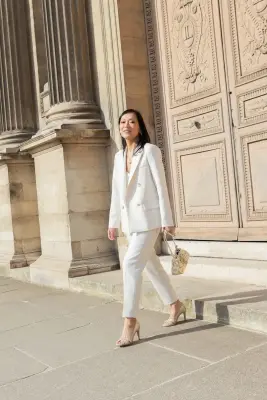 Pantalon Greta - écru — photo 3