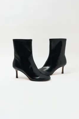 Boots zippées à talon Femme — photo 1