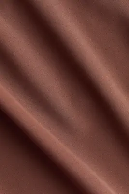 Top dos nu avec col licou - Marron — photo 3