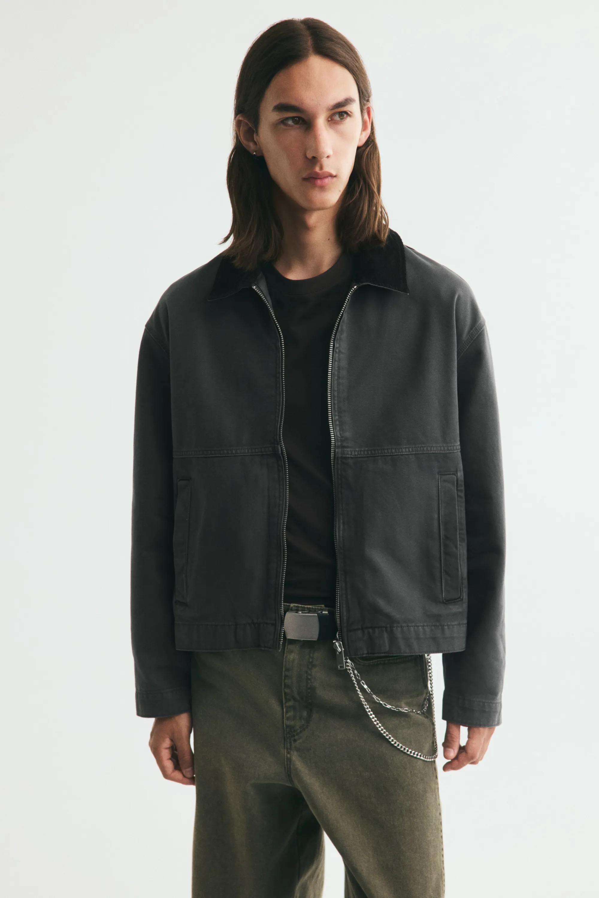 Workwear jacket - Gris foncé