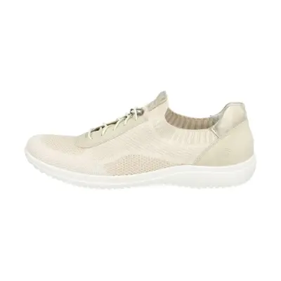 Baskets Remonte D1E04-60 Beige - Textile Lacets Élastiques Grande Pointure Femme — photo 2