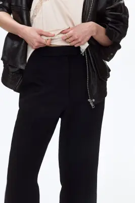 Pantalon chic avec jambes bootcut - Noir — photo 1