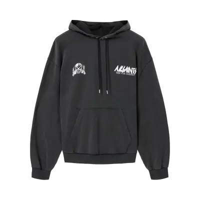 ALLSAINTS Chromium Hoodie Washed Black — photo 1