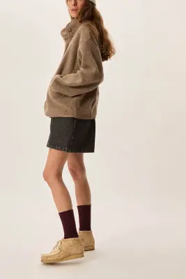 Veste maille Zlavina Loup — photo 5