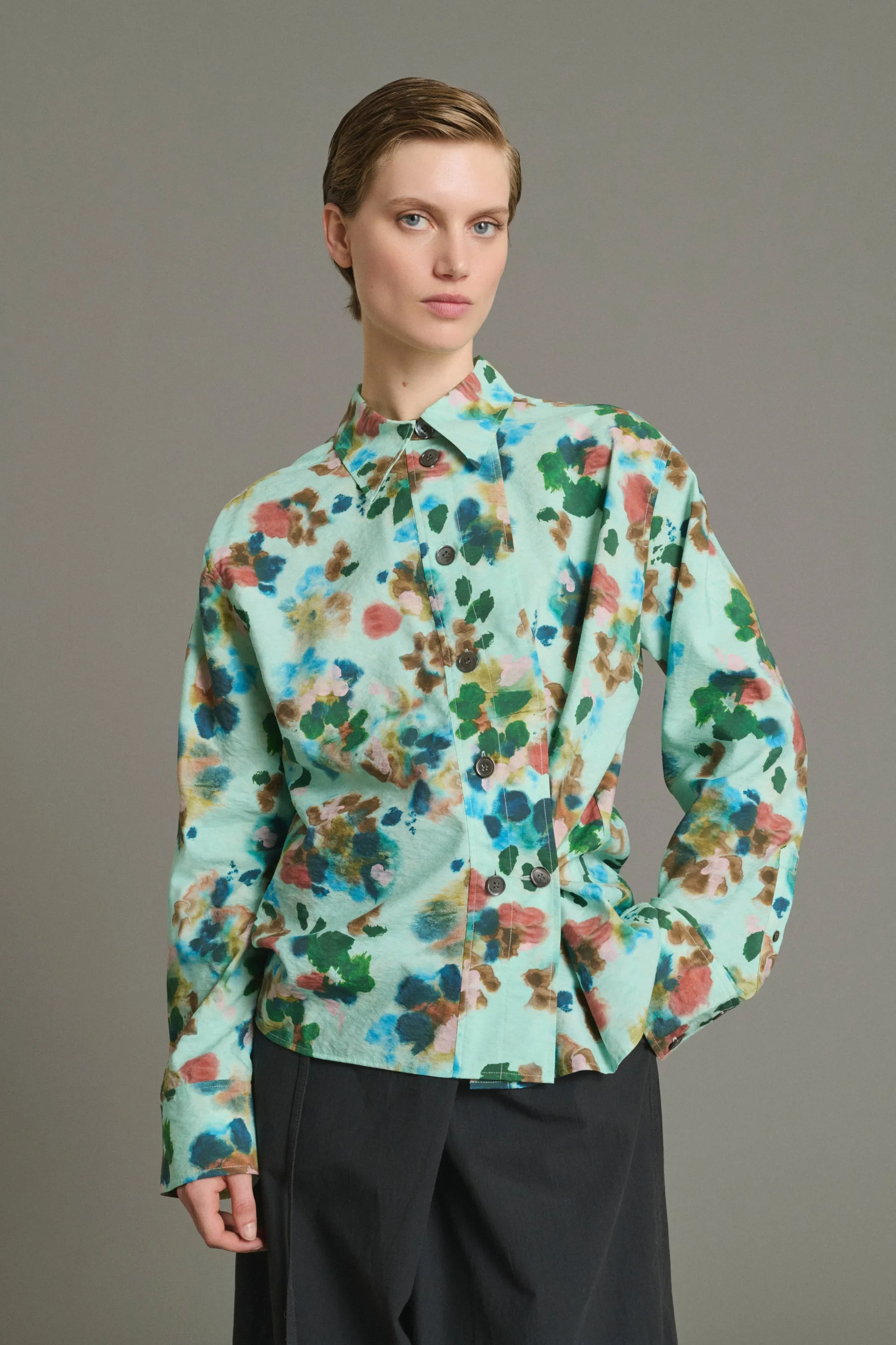 CHEMISE LEPIC TURQUOISE