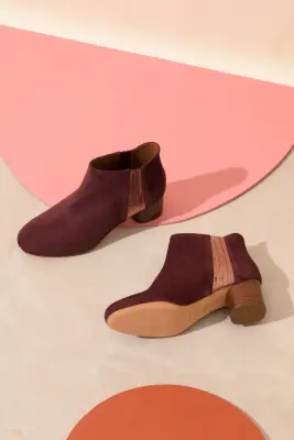 chaussures parady prune — photo 2