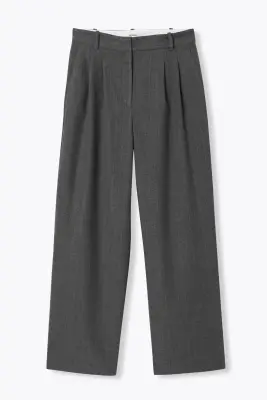 BILLY pantalon large à pinces