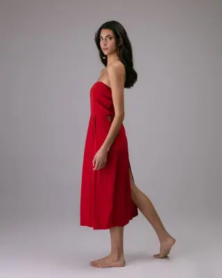 Robe longue Balou Rouge – Karma Koma — photo 5