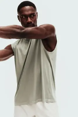Débardeur de sport Loose Fit - Vert matcha — photo 2