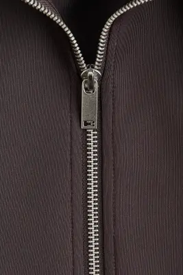 Veste de survêtement - Gris truffe — photo 3