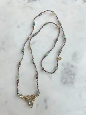 Nouveau ! ROOM SERVICE JEWELRY Cordon Twist Améthyste — photo 2