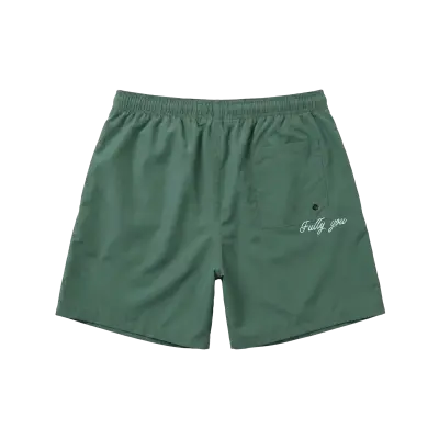 Fully You Green Swim Shorts — photo 2