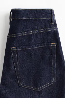 Straight High Jeans - Bleu denim foncé — photo 5