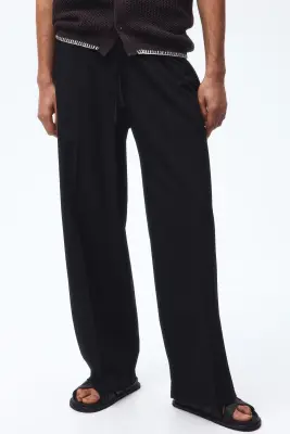 Pantalon Loose Fit - Noir — photo 2