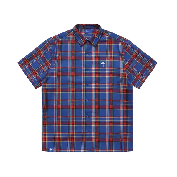 Chemise Helas Laurent Shirt- Checked Blue