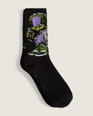 Chaussettes vans Wreckpack Alien Dog Crew – black — photo 3
