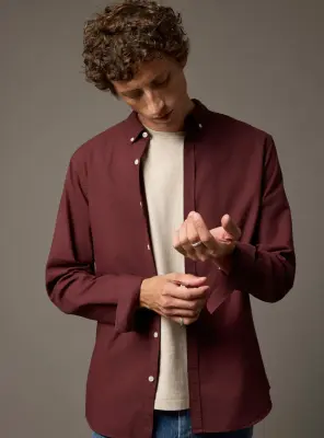 Chemise College Mahogany — photo 4