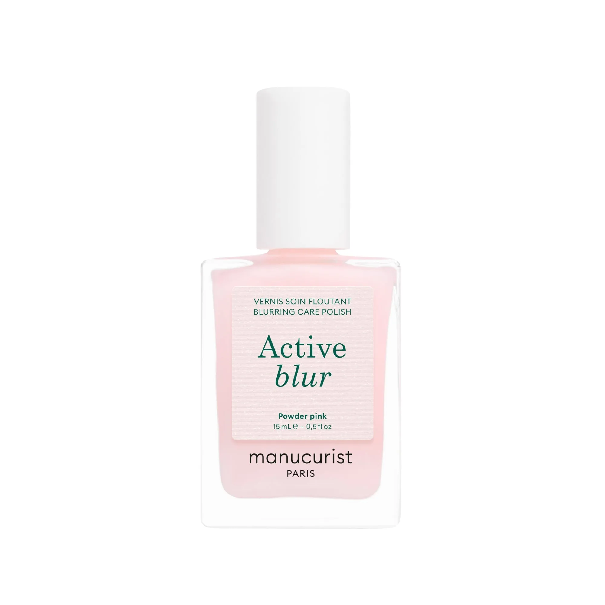 Active™ Blur - Vernis soin floutant, effet rose mat velouté.