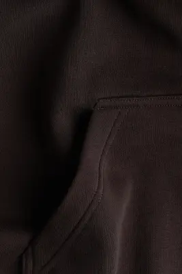 Veste à capuche zippée - Marron foncé — photo 4