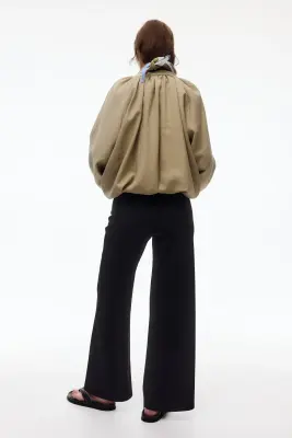 MAMA Pantalon large - Noir — photo 3