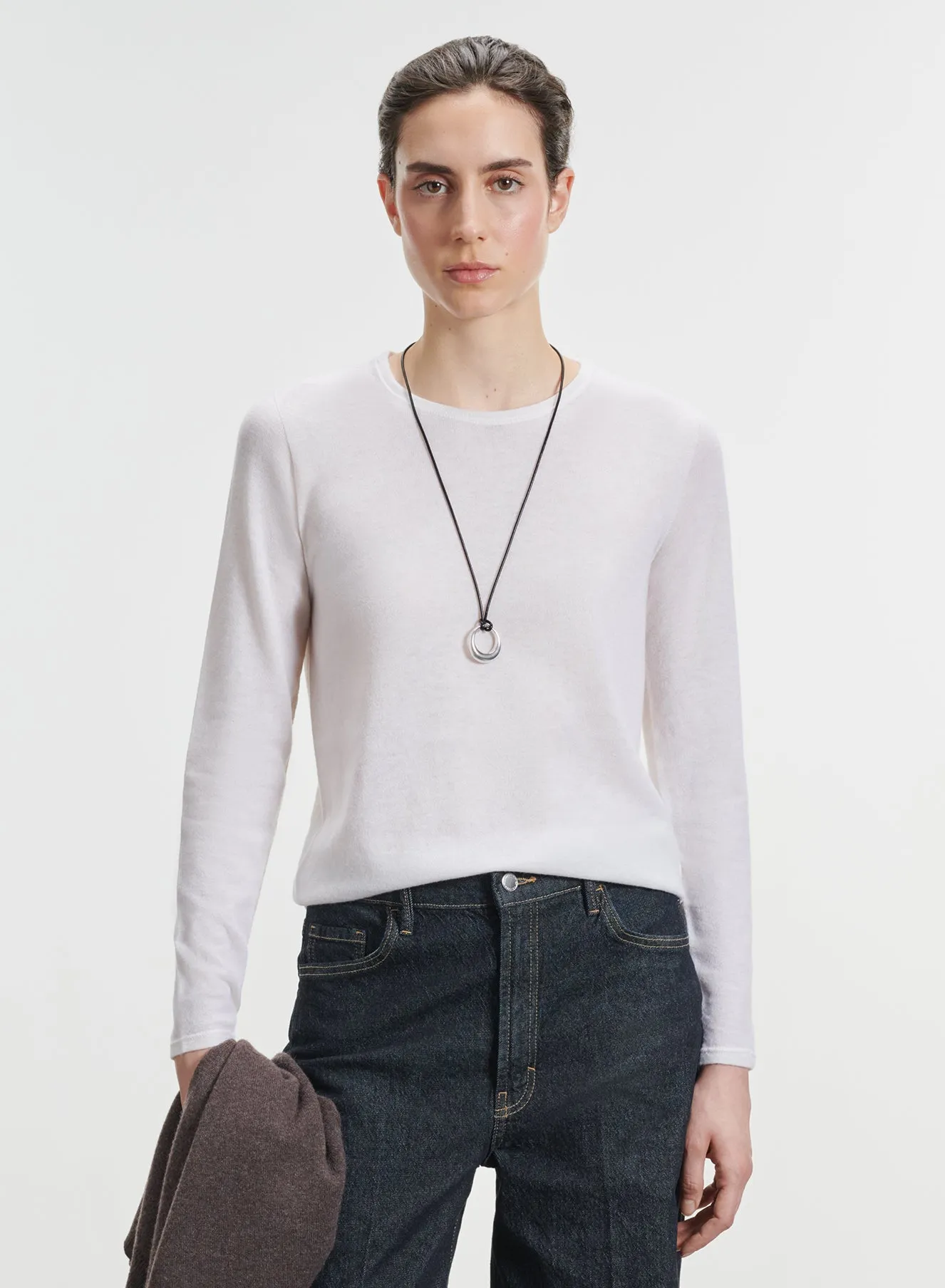 T-shirt en cachemire