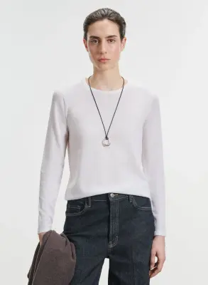 T-shirt en cachemire