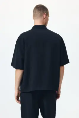 Chemise Relaxed Fit - Noir — photo 3