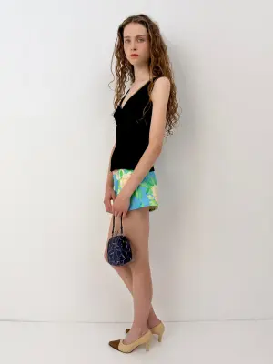 Flowers Mini Shorts — photo 5