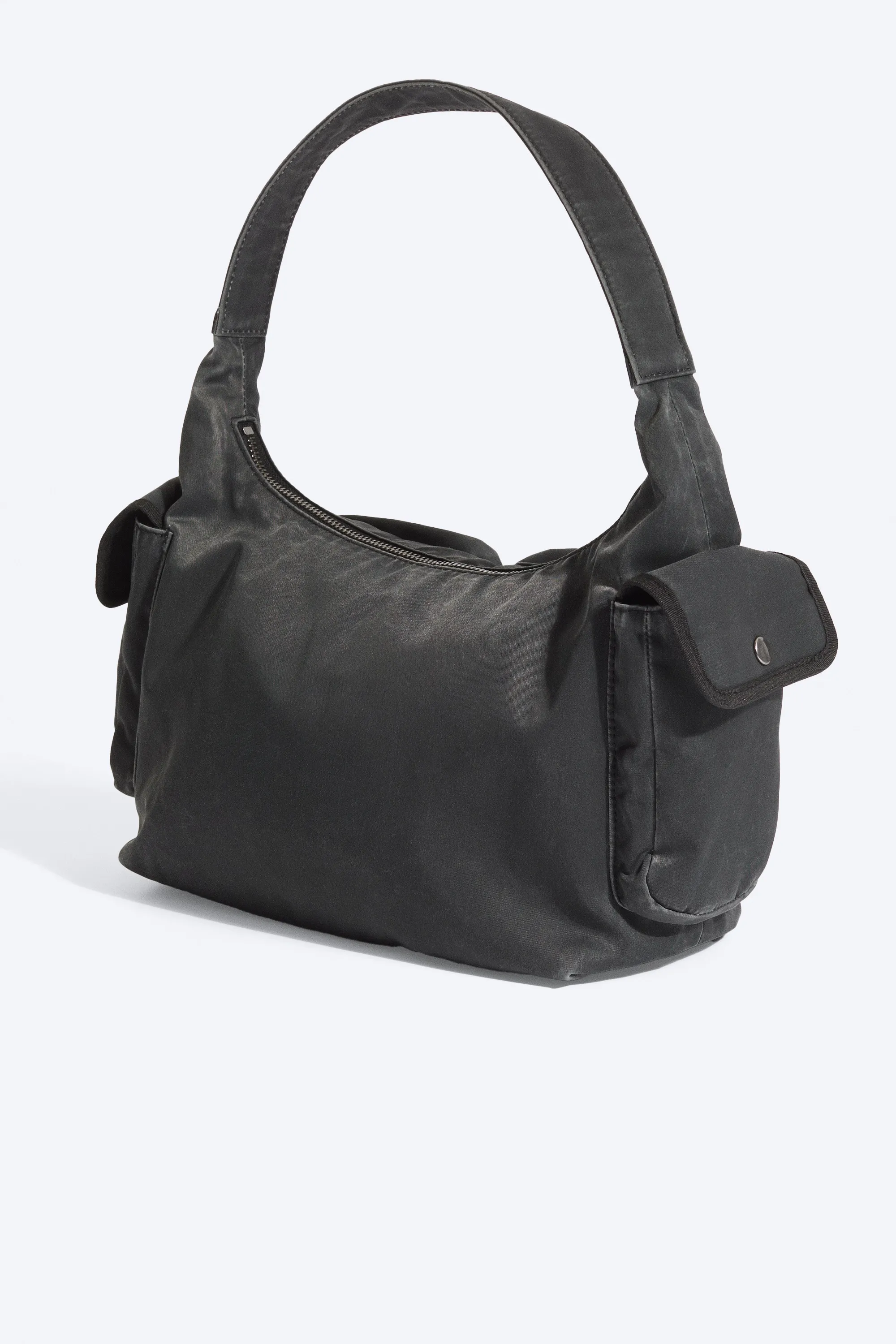 Sac à bandoulière multi-poches - Noir délavé