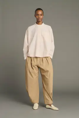 CHEMISE CHYPRE BEIGE POUDRÉ — photo 2