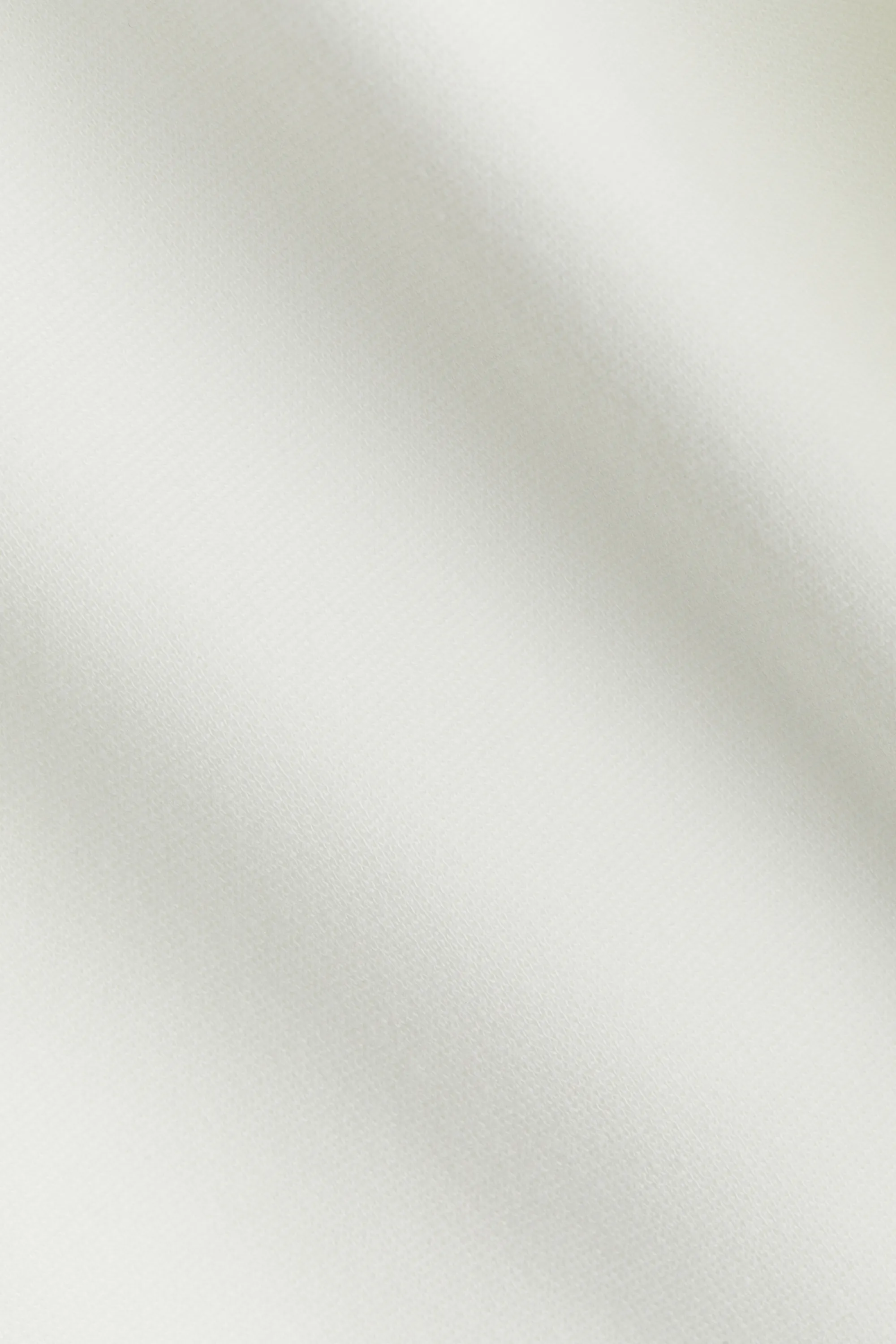 Top à encolure en V - Blanc