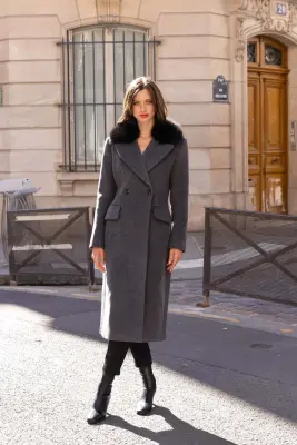 Marcelle Coat - Grey — photo 1