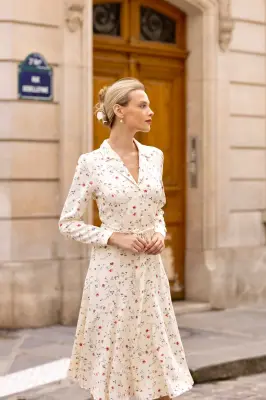 Hortensia Belted Dress — photo 3