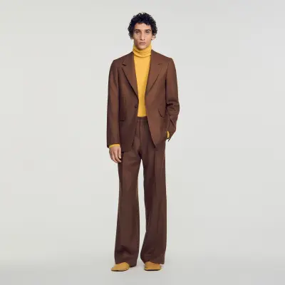 Veste de costume en laine