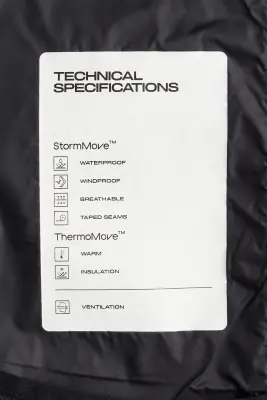 Veste de ski matelassée Regular Fit StormMove™ - Noir — photo 4