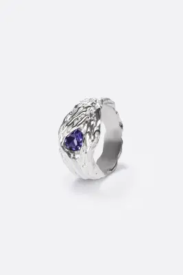 BAGUE MAËL - Argent 925 — photo 3