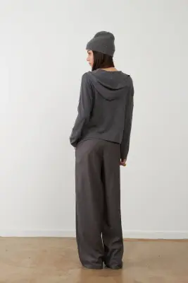 Orfeo – Pantalon Fergus Gris Chiné — photo 3