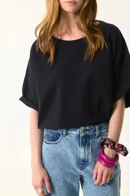 Tee-shirt Haricia Noir — photo 2
