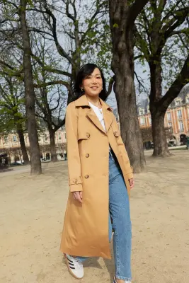 Trench Anna - camel — photo 5