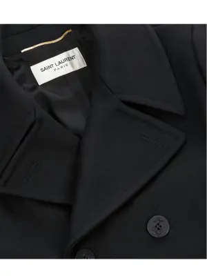 Manteau caban Homme en cachemire noir Prix boutique 1790€ Taille 50 — photo 3
