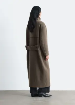 Manteau oversize - Marron Clair — photo 4