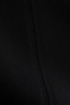 Robe en jersey avec encolure bateau - Noir — photo 4